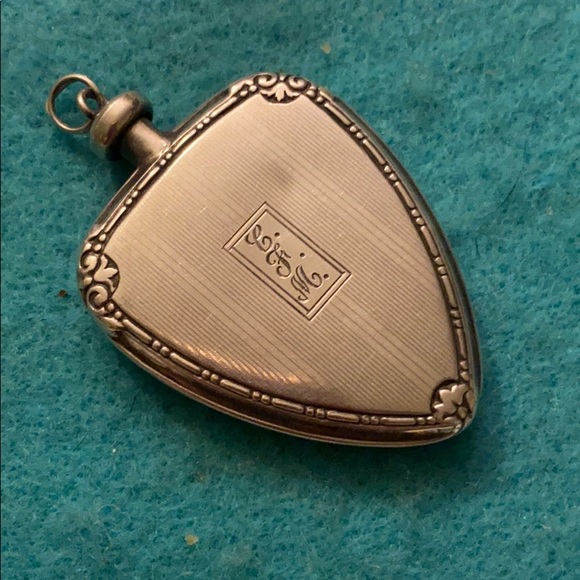 Sterling silver antique pendant